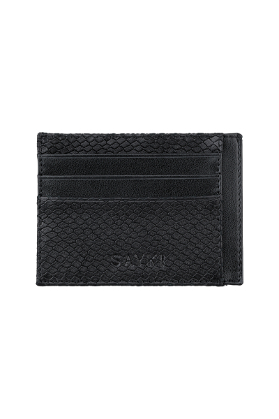 Siyah 100% Deri Cüzdan - 3