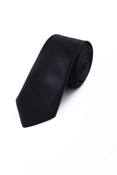 Siyah Desenli Kravat - 1