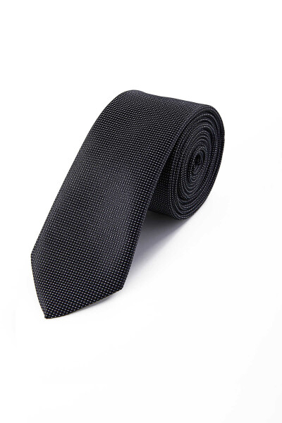 Siyah Desenli Kravat - 1