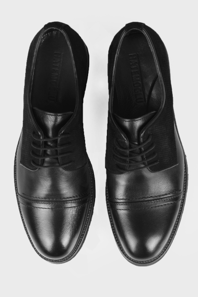 Siyah Günlük Oxford Ayakkabı - 7