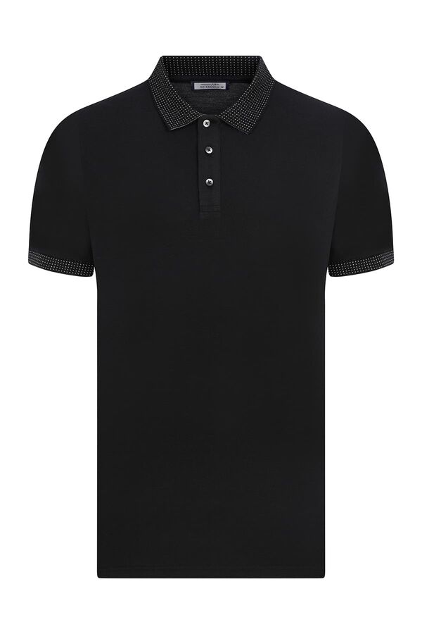 Siyah Polo Yaka Tişört