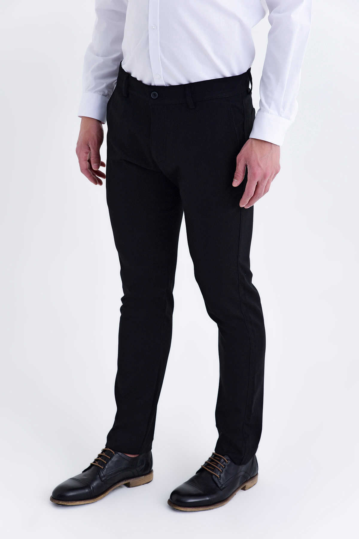 Siyah Slim Fit Spor Pantolon - 3