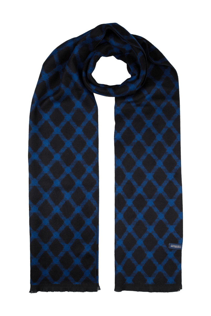 Siyah Desenli Atkı - Hatemoğlu