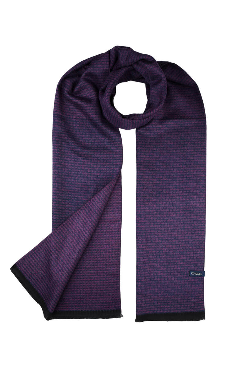 Siyah Desenli Atkı - Hatemoğlu (1)