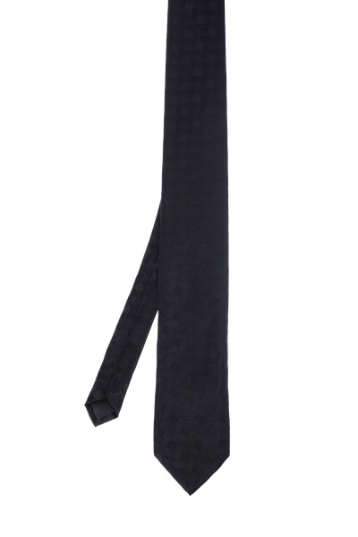 Siyah Desenli Kravat - 2