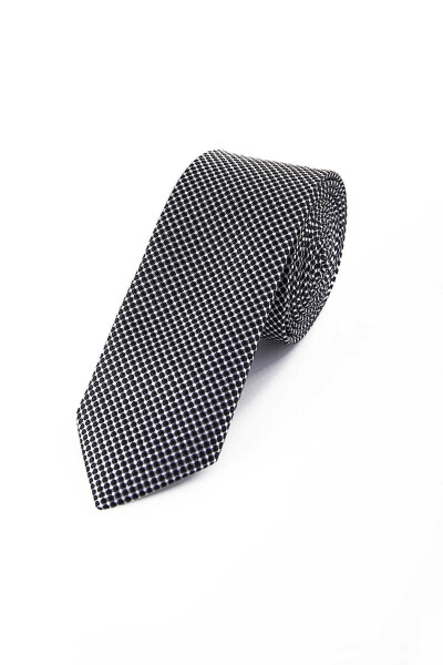 Siyah Desenli Kravat - 1