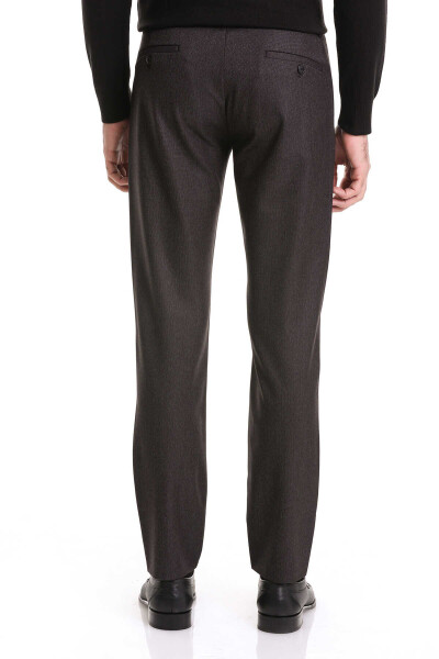 Siyah Dinamik Fit Desenli Yandan Cepli Jogger Pantolon - 4