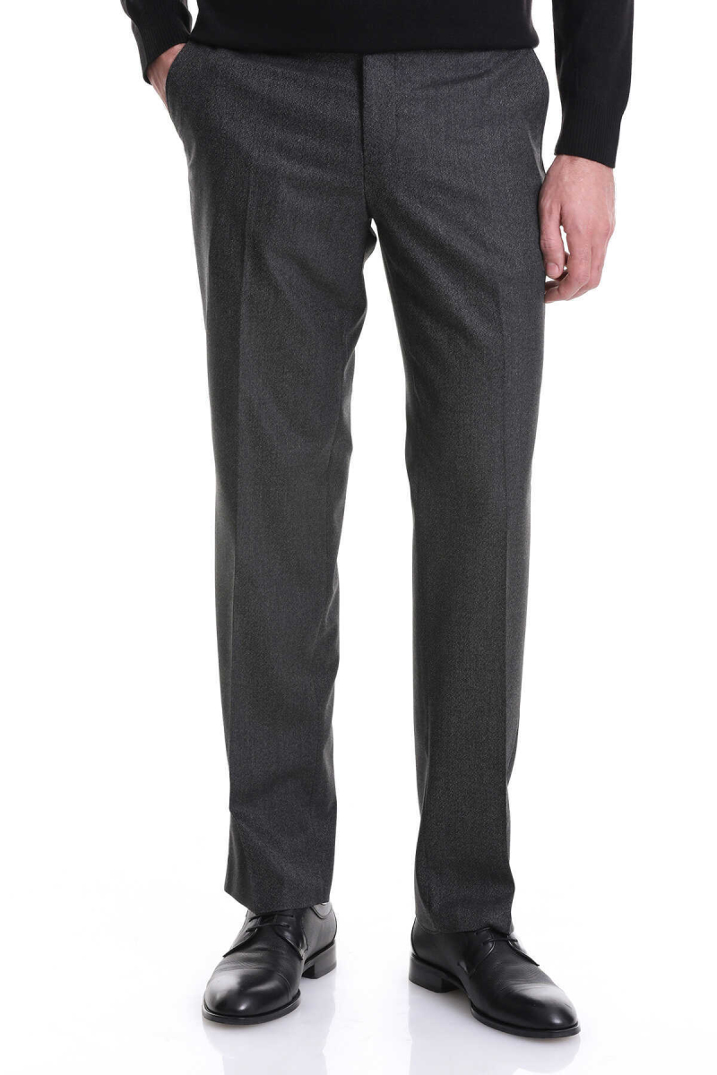 Siyah Dinamik Fit 5 Cep Basic Kanvas Pantolon - Hatem Saykı