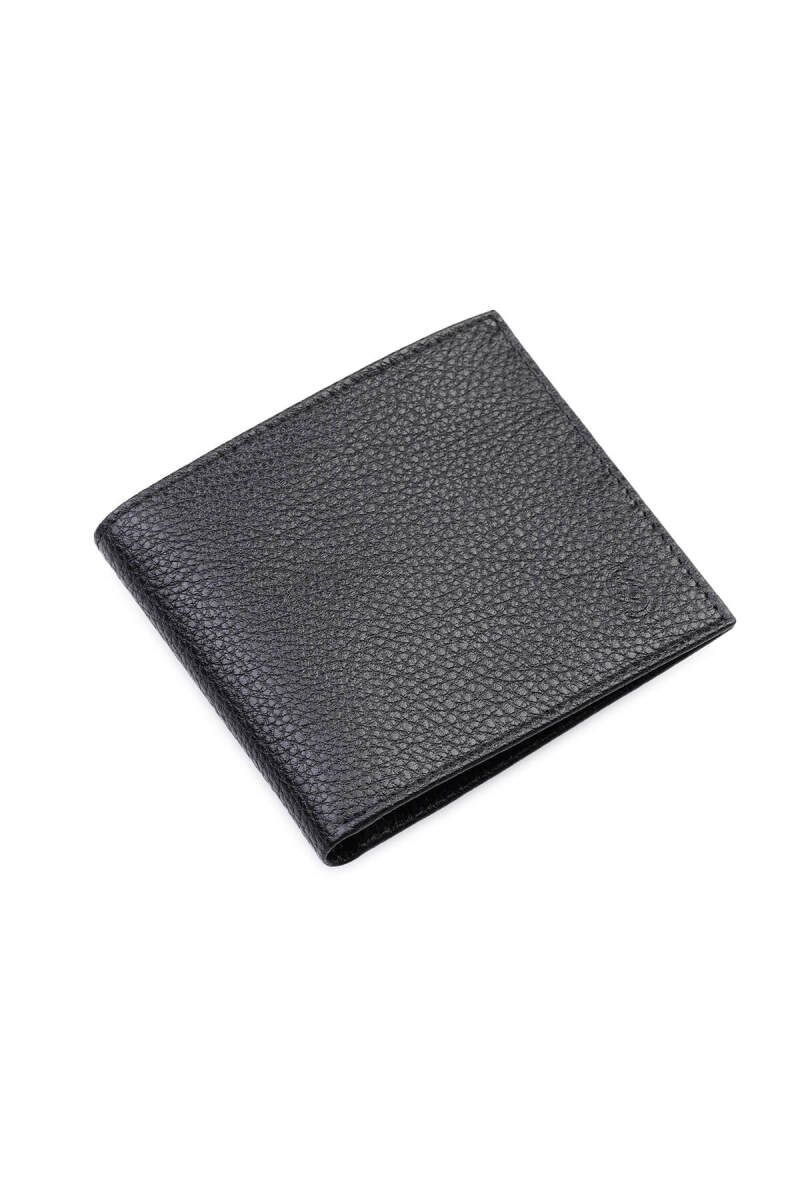 Siyah Floter 100% Deri Cüzdan - HATEM SAYKI