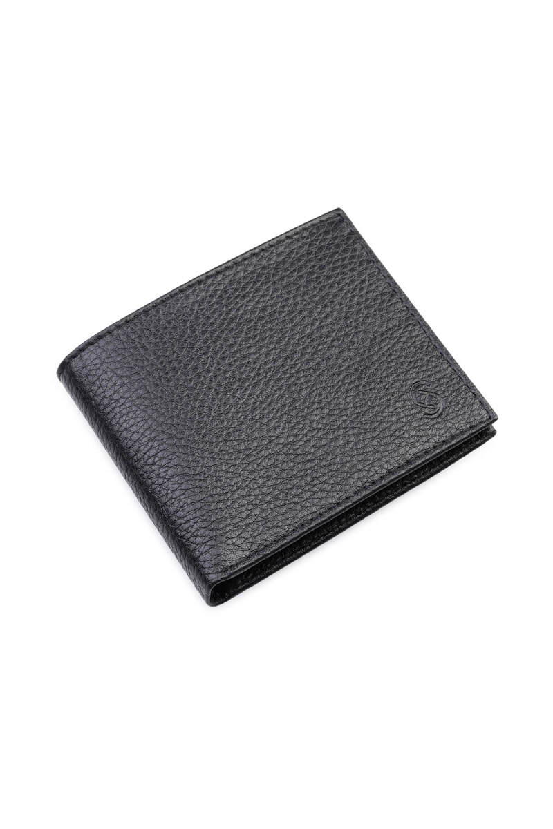 Siyah Floter 100% Deri Cüzdan - HATEM SAYKI