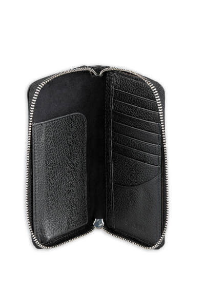 Siyah Floter 100% Hakiki Deri Cüzdan - 2