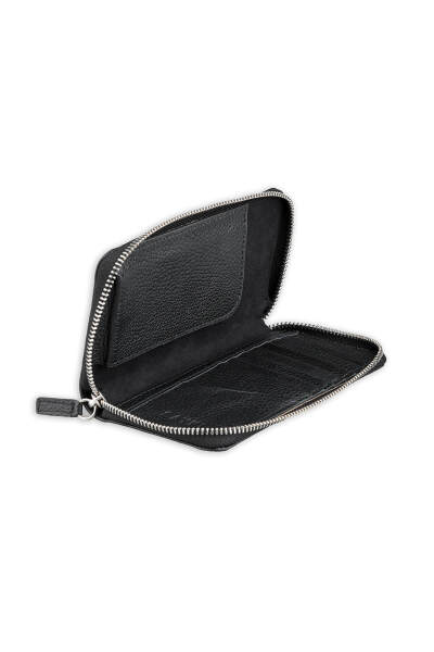 Siyah Floter 100% Hakiki Deri Cüzdan - 3