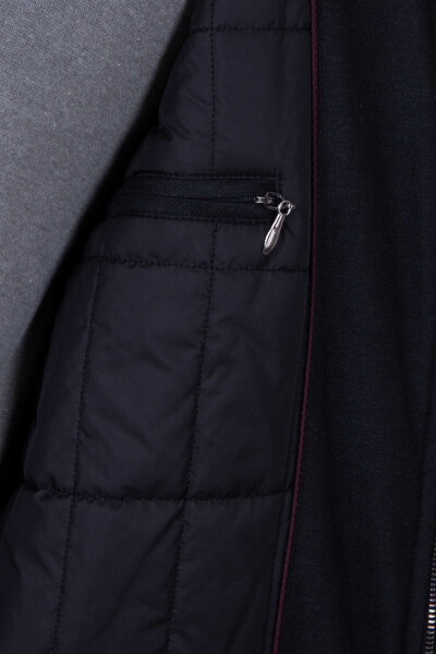 Siyah Kapitone Spor Mont - 3