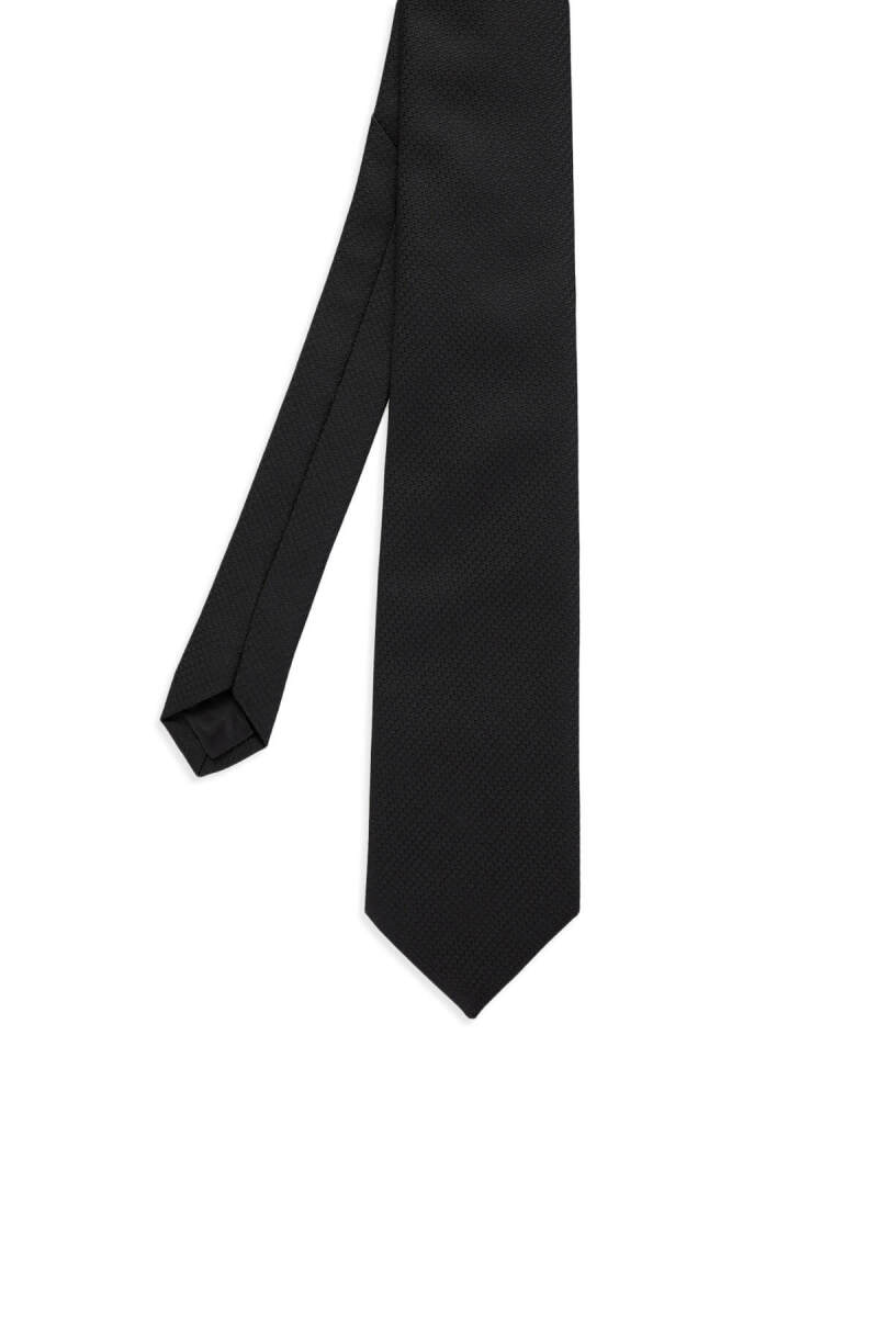 Siyah Klasik Kravat - Hatemoğlu (1)