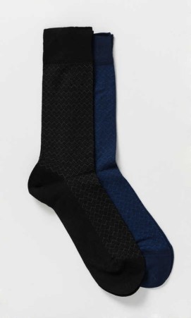 Siyah İkili Çorap - Thumbnail
