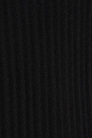 Siyah Regular Fit Polo Yaka Triko Tişört - Thumbnail