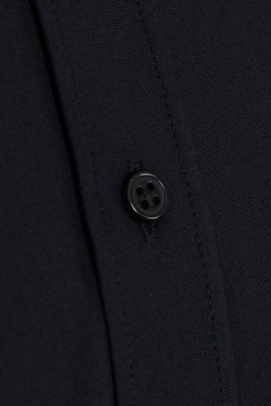 Siyah Modern Fit Gömlek - 6