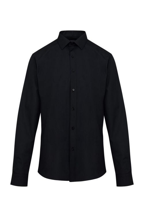Siyah Modern Fit Gömlek