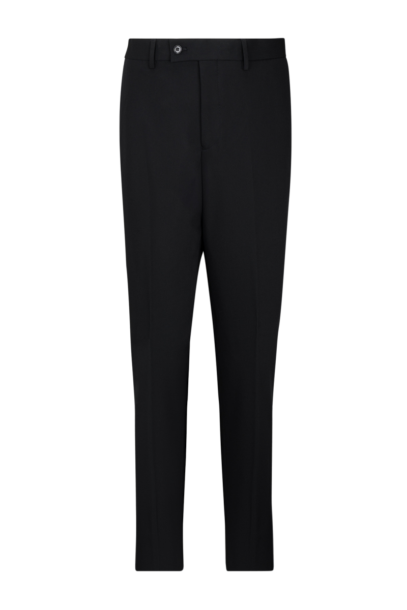 Siyah Muscle Fit Mono Yaka Casual Takım Elbise - Saykı (1)