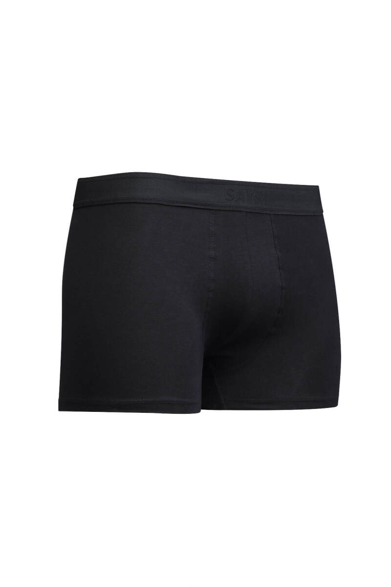 Siyah Pamuklu Boxer - Saykı