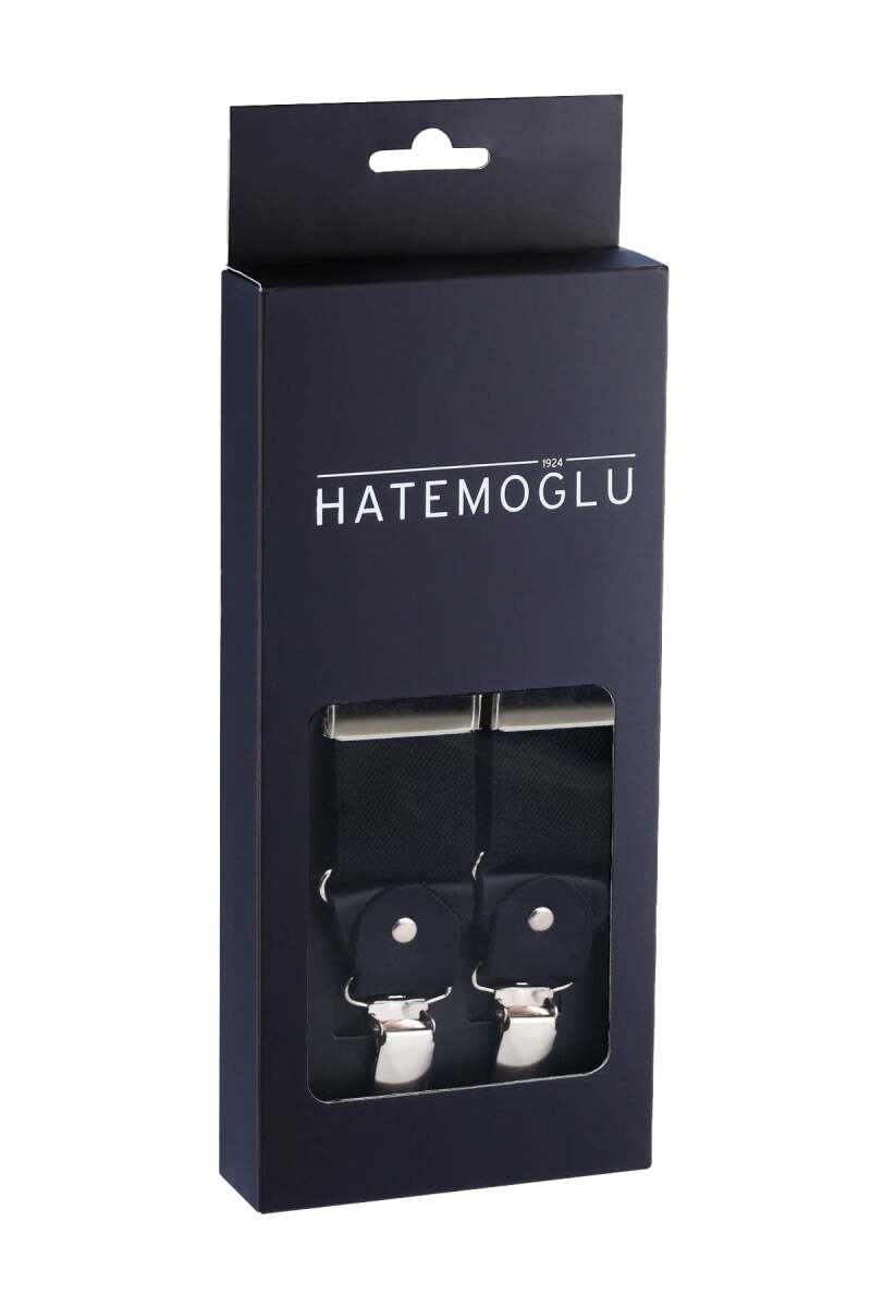 Siyah Pantolon Askısı - Hatemoğlu