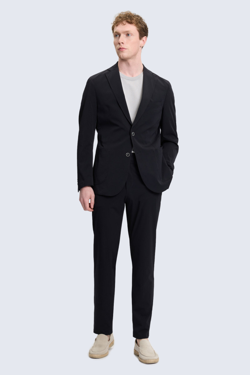 Siyah Performans Suit Slim Fit Takım Elbise