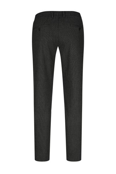 Siyah Rahat Kesim Yandan Cepli Jogger Pantolon - 3