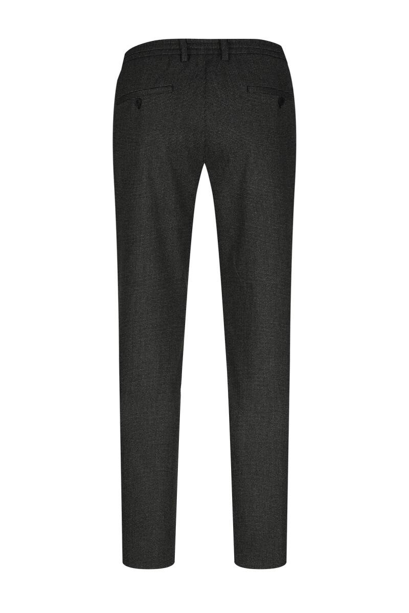 Siyah Rahat Kesim Yandan Cepli Jogger Pantolon - Hatemoğlu (1)