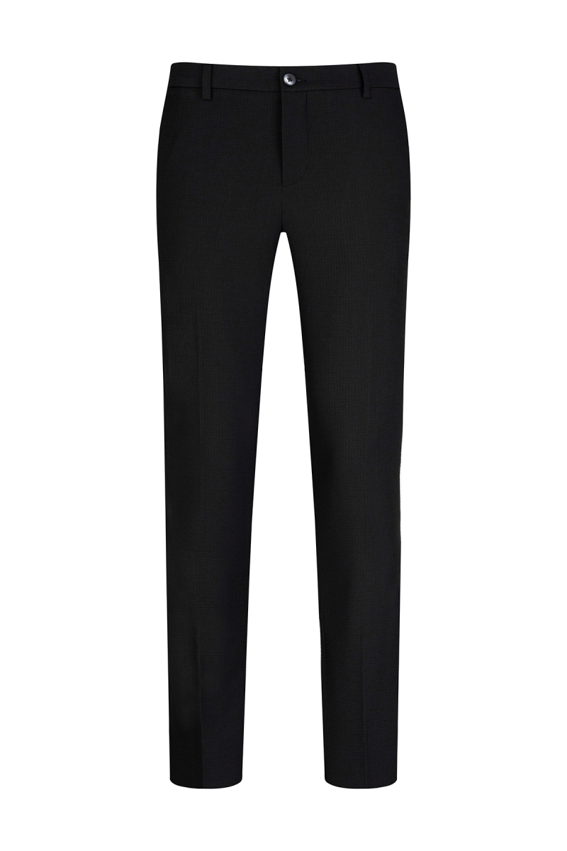 Siyah Rahat Kesim Yandan Cepli Jogger Pantolon - HTML