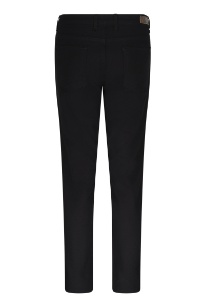 Siyah Regular Fit 5 Cep Pamuklu Kanvas Pantolon - 2