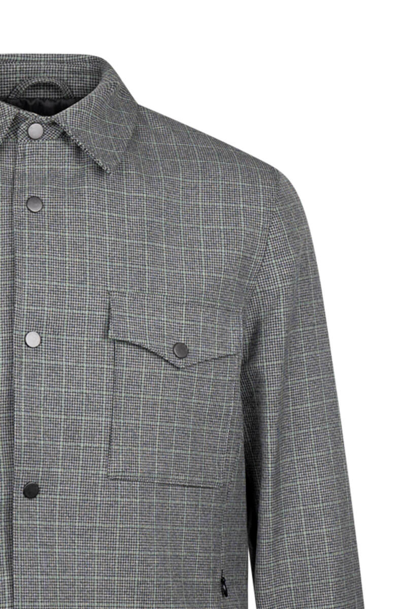 Siyah Regular Fit Elyaflı Mont - Hatemoğlu (1)