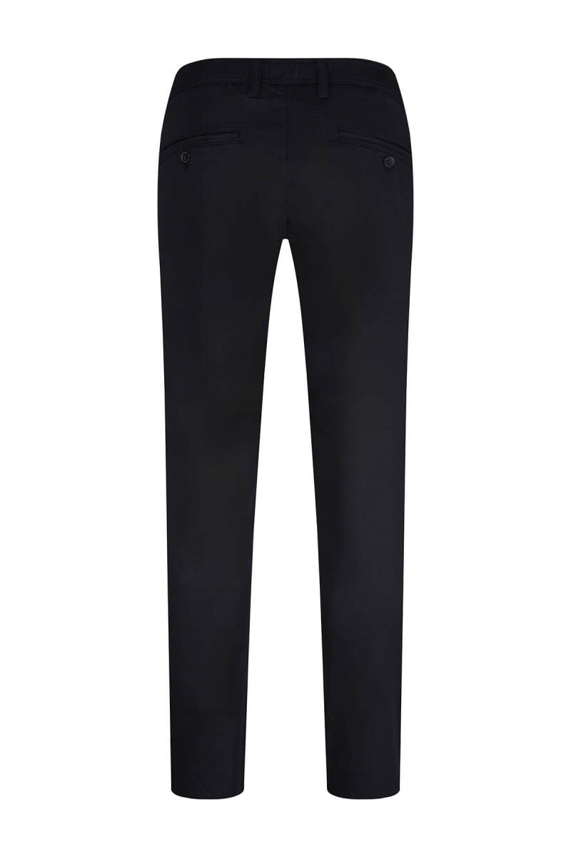 Siyah Regular Fit Yandan Cepli Pamuklu Jogger Pantolon - Saykı (1)