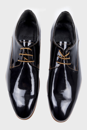 Siyah Klasik Oxford Ayakkabı - 8