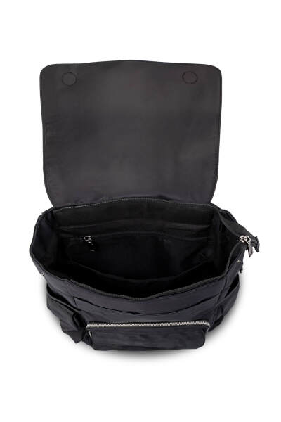 Siyah Sırt Çantası - 5