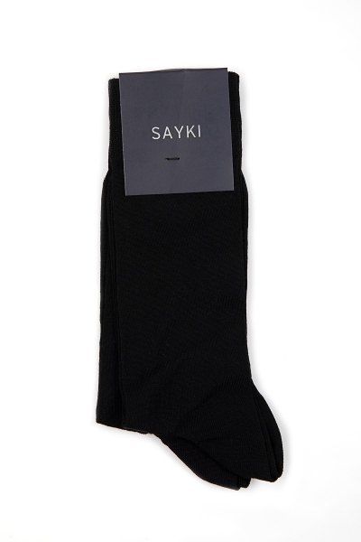Siyah İkili Soket Çorap - 2