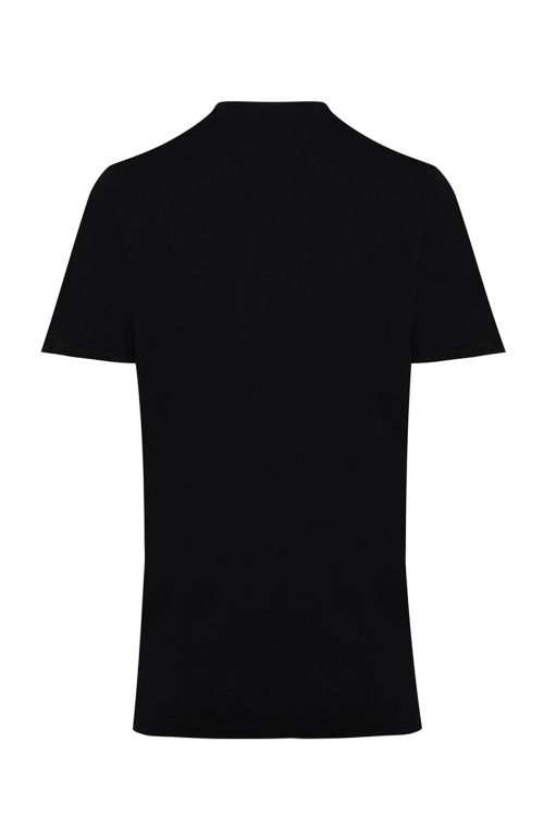 Siyah Regular Fit %100 Pamuk V Yaka 2'li Paket Basic Tişört
