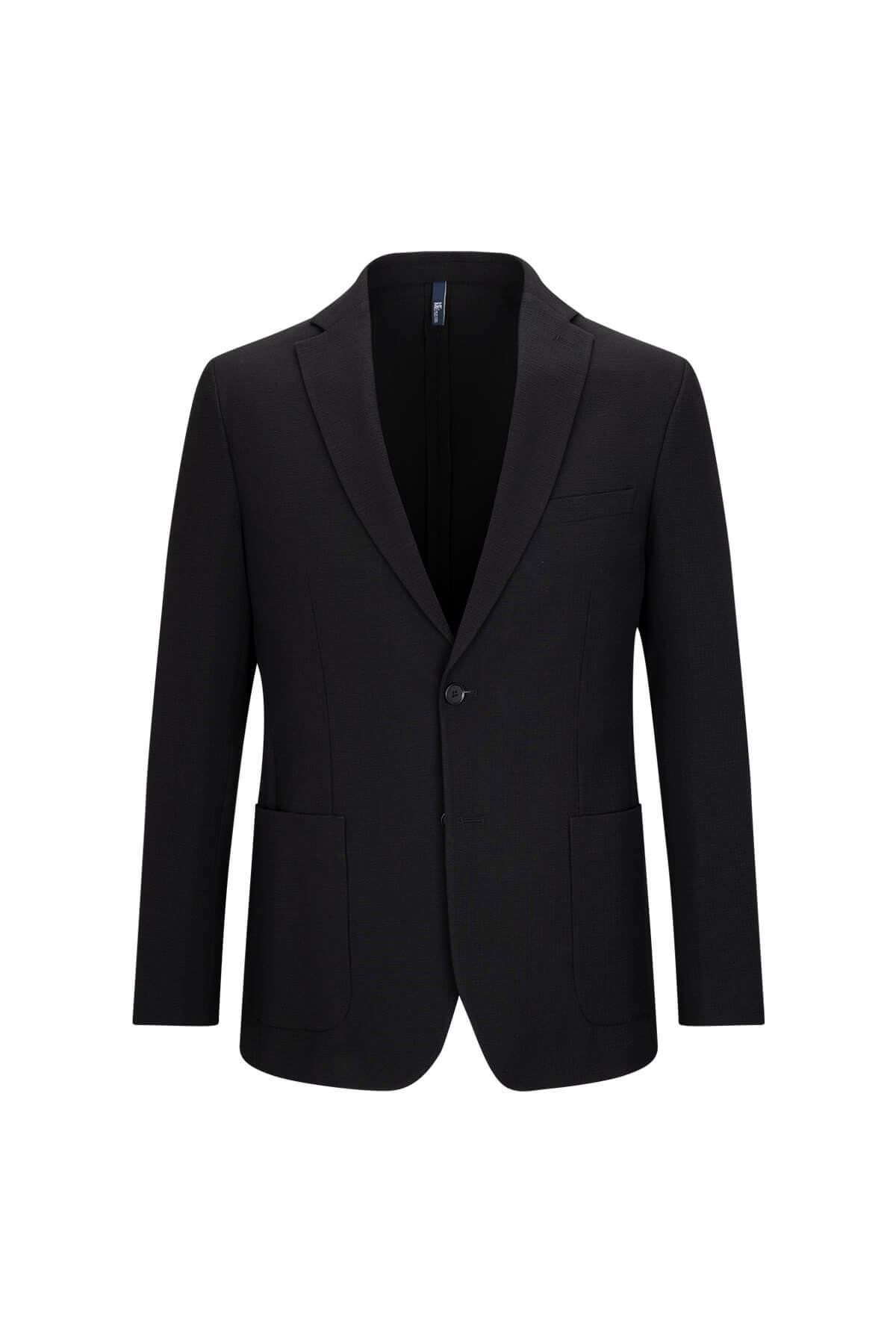 Siyah Slim Fit Mono Yaka Casual Takım Elbise - 2