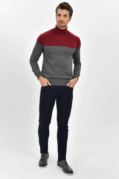 Lacivert Slim Fit Spor Pantolon - 7