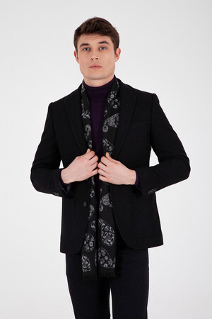 Siyah Slim Fit Ceket - 10