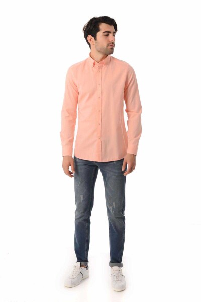 Slim Fit Somon Gömlek - 2