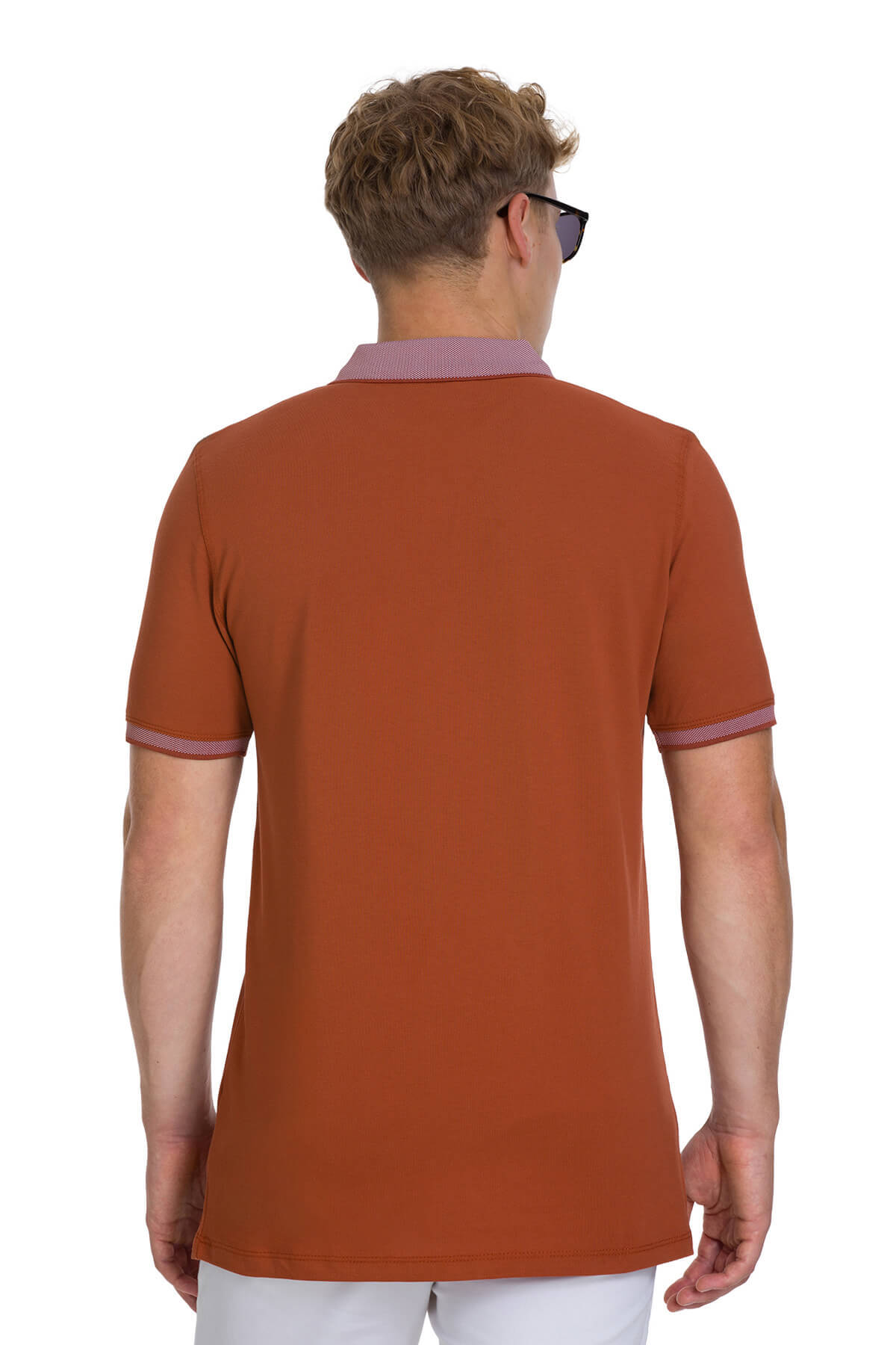 Tarçın Regular Fit 100% Pamuklu Polo Yaka Tişört - 3