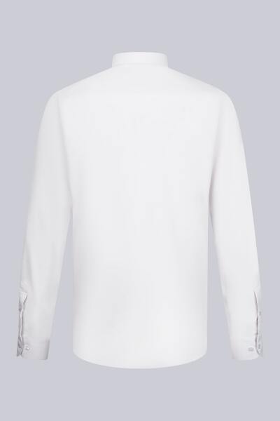 Taş Comfort Fit Slim Yaka Uzun Kollu Gömlek - 2