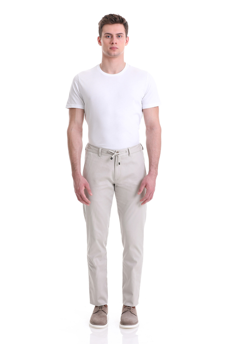 Taş Dinamik Fit Desenli Pamuklu Yandan Cepli Jogger Pantolon - HTML (1)