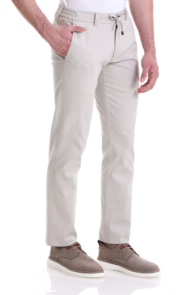 Taş Dinamik Fit Desenli Pamuklu Yandan Cepli Jogger Pantolon - 3