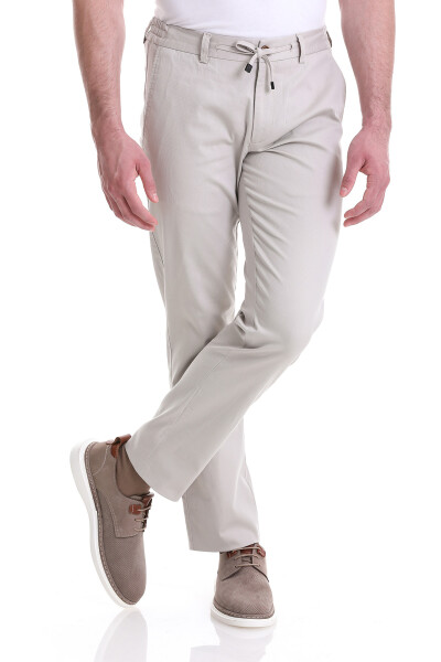 Taş Dinamik Fit Desenli Pamuklu Yandan Cepli Jogger Pantolon - 5