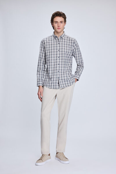 Taş Dinamik Fit Desenli Yandan Cepli Casual Jogger Pantolon - 2