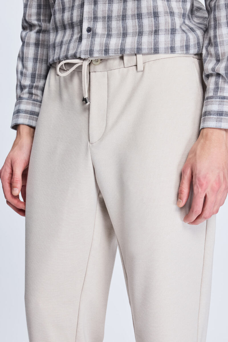 Taş Dinamik Fit Desenli Yandan Cepli Casual Jogger Pantolon - HTML (1)