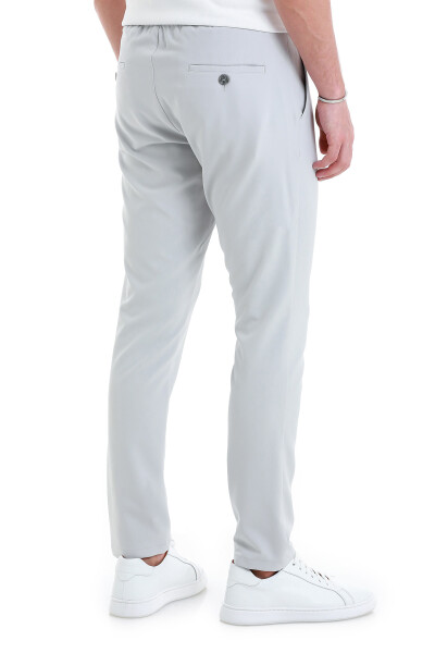 Taş Dinamik Fit Düz Yandan Cepli Jogger Pantolon - 5