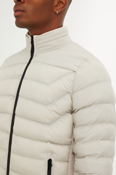 Taş Hakim Yaka Şişme Mont - 10