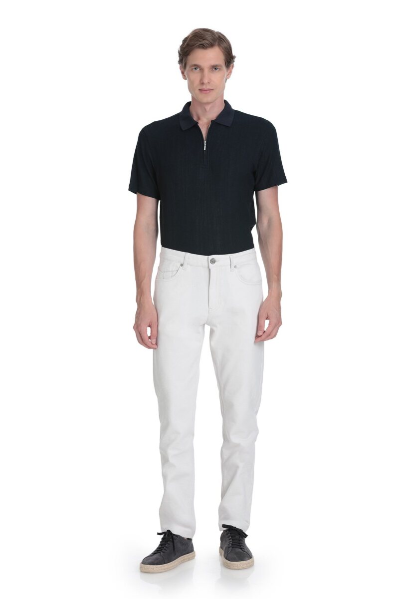 Taş Rahat Kesim 5 Cep Kanvas Pantolon